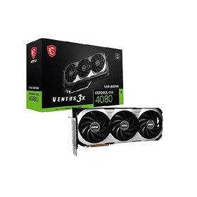 MSI Gaming GeForce RTX 4080 16GB GDRR6X 256ビット HDMI/DP Nvlink Tri-Frozr 3 Ada Lovelaceアーキテクチャグラフィックスカード(RTX 4080 16GB Ventus 3X)。
