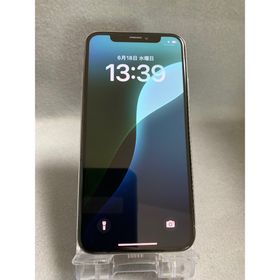 アイフォーン(iPhone)の美品中古 国内版 SIMフリー iPhoneXS 64GB シルバー色(スマートフォン本体)