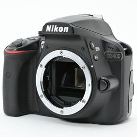 ＜並品＞Nikon D3400 ボディ｜軽量エントリー一眼レフ｜初心者にも◎(デジタル一眼)