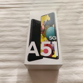 ギャラクシー(Galaxy)のau GALAXY A51 5Gブラック SCG07(スマートフォン本体)