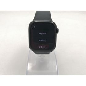 【中古】Apple Watch Series10 42mm Cellular ジェットブラックアルミニウムケース/ブラックスポーツバンド (S/M) MWX63J/A【ECセンター】保証期間１ヶ月