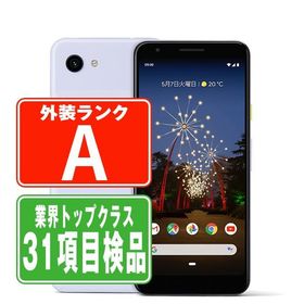 Google Pixel3a Purple-ish SIMフリー ソフトバンク 中古 スマホ 本体 美品 7日間返品OK あすつく gp3asbpu8mtm