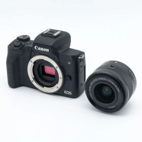 Canon（キヤノン） EOS Kiss M EF-M15-45 IS STM レンズキット [ブラック] ミラーレス一眼 _GP00004449