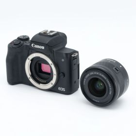 Canon（キヤノン） EOS Kiss M EF-M15-45 IS STM レンズキット [ブラック] ミラーレス一眼 _GP00003795