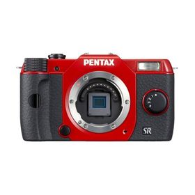 Pentax Q10 12.4 MP Digital Camera - Red (Body Only) by Pentax