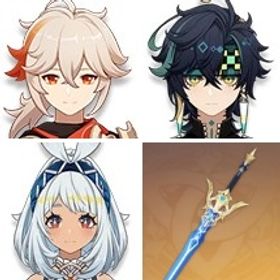 草薙の稲光+和璞鳶+ムアラニ+ディシア+キィニチ+蒼古なる自由への誓い+夢見月瑞希+楓原万葉+狼の末 | 原神のアカウントデータ、RMTの販売・買取一覧