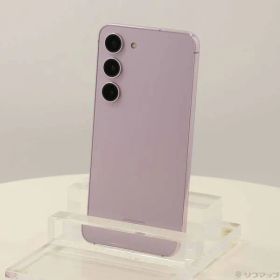 〔中古品〕 Galaxy S23 256GB ラベンダー SCG19 au SIMフリー【305】