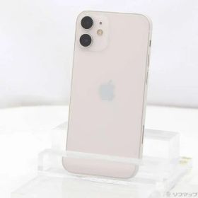 〔中古品〕 iPhone12 mini 128GB ホワイト MGDM3J／A SIMフリー【349】