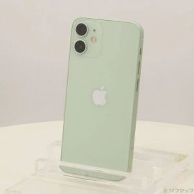 〔中古品〕 iPhone12 mini 64GB グリーン MGAV3J／A SIMフリー【377】