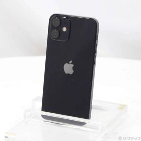 〔中古品〕 iPhone12 mini 64GB ブラック MGA03J／A SIMフリー【247】