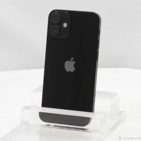 〔中古品〕 iPhone12 mini 64GB ブラック MGA03J／A SIMフリー【295】
