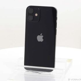 〔中古品〕 iPhone12 mini 64GB ブラック MGA03J／A SIMフリー【198】