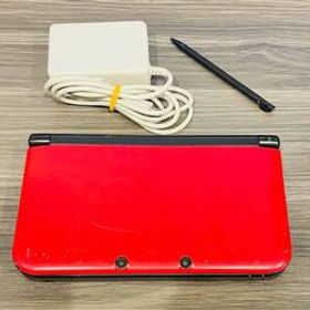 ニンテンドー3DSLL レッドブラック 本体動作品 送料無料 任天堂 Nintendo赤