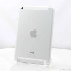 〔中古品〕 iPad mini 3 16GB シルバー MGHW2J／A docomoロック解除SIMフリー【258】