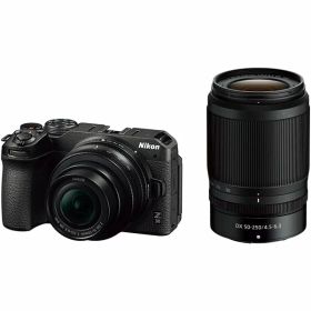 【中古】「非常に良い」Nikon ニコン ミラーレス一眼 Z30 ダブルズームキット Zマウント APS-C 動画 Vlog 手振れ補正ブラック