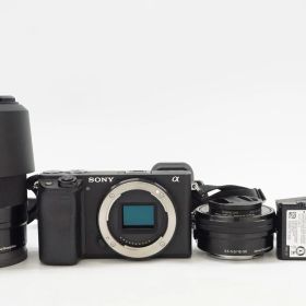 L091420)美品 ソニー α6400 ILCE-6400Y ダブルズームレンズキット