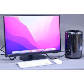 デスクトップパソコン Xeon 32Gメモリ 24インチWUXGAモニターセット MacPro 3.5 6Coa A1481 Xeon E5-1650v2 SSD256G FireProD500x2基 OS 12 Monterey