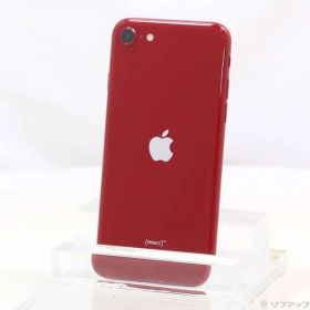 〔中古品〕 iPhone SE 第3世代 64GB プロダクトレッド NMYE3J／A SIMフリー【262】