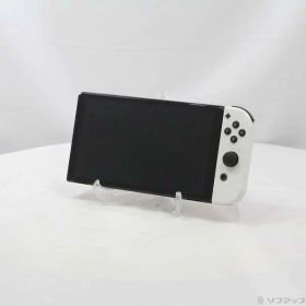 【中古】Nintendo(任天堂) Nintendo Switch 有機ELモデル Joy-Con(L)／(R) ホワイト 【349-ud】