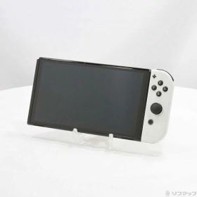 【中古】Nintendo(任天堂) Nintendo Switch 有機ELモデル Joy-Con(L)／(R) ホワイト 【377-ud】