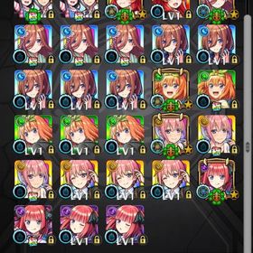 五等分の花嫁全運極 引退垢 | モンストのアカウントデータ、RMTの販売・買取一覧