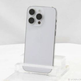 〔中古品〕 iPhone14 Pro 128GB シルバー MQ013J／A SIMフリー【196】