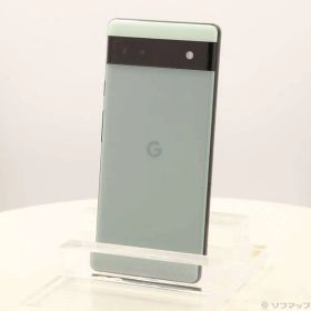 〔中古品〕 Google Pixel 6a 128GB セージ GB17L au SIMフリー【344】