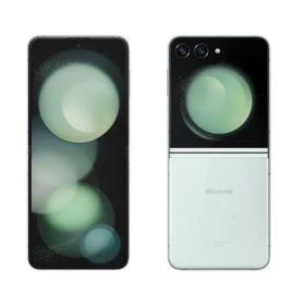 【中古美品】Samsung Galaxy Z Flip5 SC-54D・SIMフリー 5G対応 折りたたみ ミントカラー 中古スマートフォン 整備済み品【送料無料】