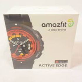 【新品】 Amazfit アマズフィット Active Edge スマートウォッチ Lava Black ラヴァブラック (国内正規品)