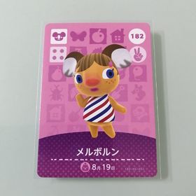 ニンテンドースイッチ(Nintendo Switch)のamiiboカード あつ森 182 メルボルン(その他)