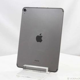 〔中古品〕 iPad Air 第5世代 64GB スペースグレイ MM6R3J／A SIMフリー【344】
