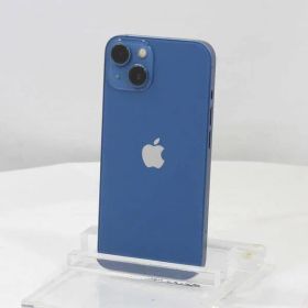 〔中古品〕 iPhone13 128GB ブルー MLNG3J／A SIMフリー【247】