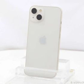 〔中古品〕 iPhone13 128GB スターライト MLND3J／A SIMフリー【258】