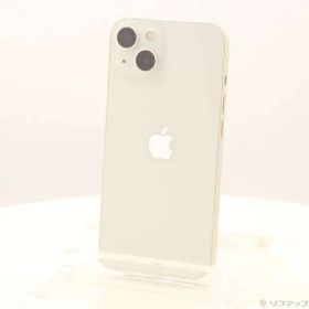 〔中古品〕 iPhone13 256GB スターライト MLNJ3J／A SIMフリー【305】