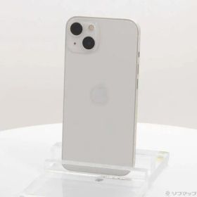 〔中古品〕 iPhone13 256GB スターライト MLNJ3J／A SIMフリー【196】