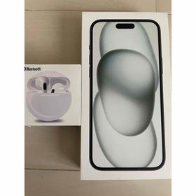 アップル(Apple)のiPhone15 プラス Plus 本体 スマホ イヤホン アイフォーン(スマートフォン本体)