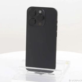 〔中古品〕 iPhone15 Pro 1TB ブラックチタニウム MTUQ3J／A SIMフリー【377】