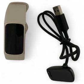 ● フィットビット Fitbit Fitbit Charge 5 FB423 ルナホワイト Suica対応 720-2778(腕時計)