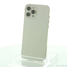 〔中古品〕 iPhone12 Pro Max 256GB ゴールド MGD13J／A SIMフリー【262】