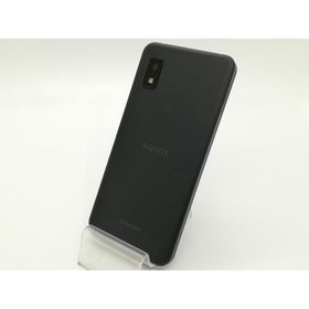 【中古】SHARP 国内版 【SIMフリー】 AQUOS wish 4GB 64GB チャコール SH-M20【OSU301】保証期間１ヶ月【ランクB】