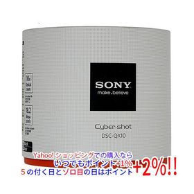 【ブラックフライデー！ポイント３倍！11/25-11/30！】【中古】SONY製 Cyber-shot DSC-QX10 ブラック 1820万画素 展示品 [管理:1050026304]