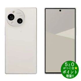 ◆最大3000円CP＋P3倍！！12/5◆シャープ AQUOS スマートフォン SIMフリー 12GB/256GB SH-M31A-W カシミヤホワイト SHARP【転送不可】