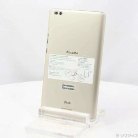 【中古】HUAWEI(ファーウェイ) dtab compact 32GB ゴールド d-02K docomo 【295-ud】