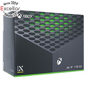 エックスボックス360(Xbox360)の【新品(開封のみ・箱きず・やぶれ)】 Microsoft Xbox Series X RRT-00015(家庭用ゲーム機本体)