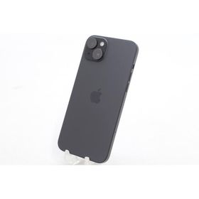[中古]SIMフリー Apple iPhone15 Plus 256GB Black A3093 MU0F3J/A