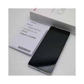 美品 Xperia 10 IV SO-52C ホワイト スマホ 白ロム 中古 あすつく 土日祝発送OK