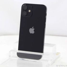〔中古品〕 iPhone12 mini 64GB ブラック MGA03J／A SIMフリー【348】