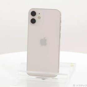 〔中古品〕 iPhone12 mini 64GB ホワイト MGA63J／A SIMフリー【297】