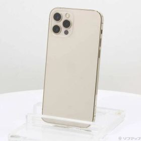 〔中古品〕 iPhone12 Pro 256GB ゴールド MGMC3J／A SIMフリー【258】