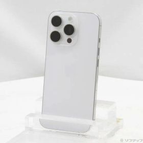 〔中古品〕 iPhone16 Pro 256GB ホワイトチタニウム MYN13J／A SIMフリー【276】